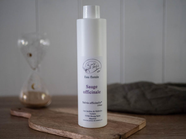 Hydrolat Sauge officinale  - Jardins de Mahélys