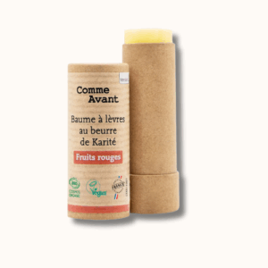 Baume à lèvres nourrissant (3 parfums) - Comme Avant - Fruits rouges