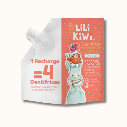 Recharge dentifrice - Enfant de 1 à 12 ans - LiLiKiWi