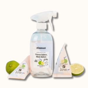 Bouteilles rechargeables préétiquetées - Pimpant - Vitres